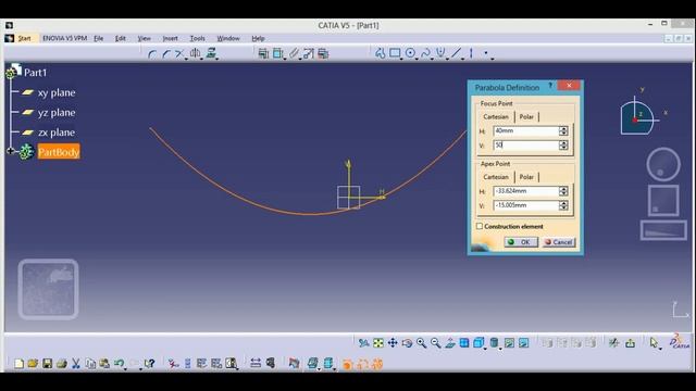 ELLIPSE ,HYPERBOLA, PARABOLA (2D) #TUTORIAL006 #catiav5 #2Dcatia #catiaellips смотреть онлайн
