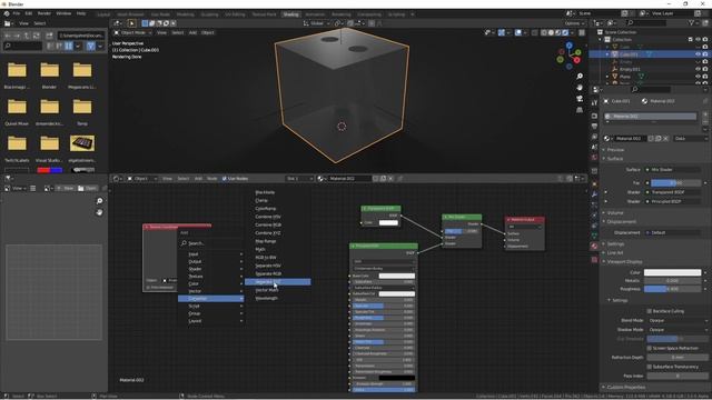 Simple Cross Sections With Shaders In Blender