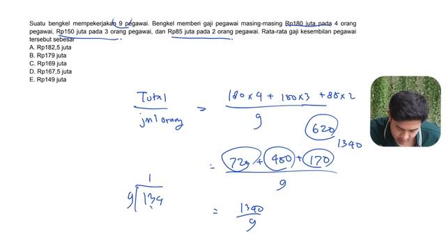 TRIK + TIPS CEPAT NGERJAIN PENALARAN MATEMATIKA SNBT!! | STUDY WITH JEROME POLIN смотреть онлайн
