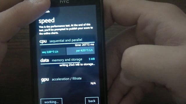 WP Bench — лучший бенчмарк для Windows Phone 7 смотреть онлайн