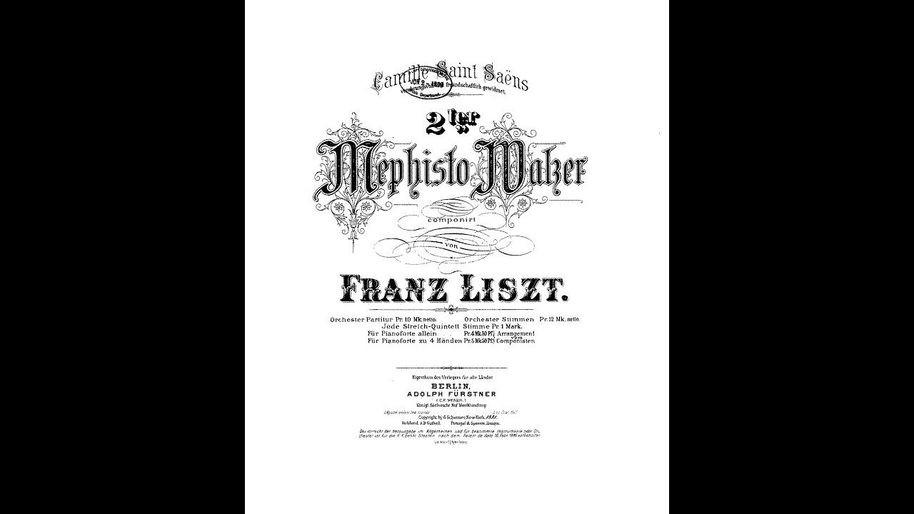 Mephisto Waltz No 1 (Franz Liszt) смотреть онлайн