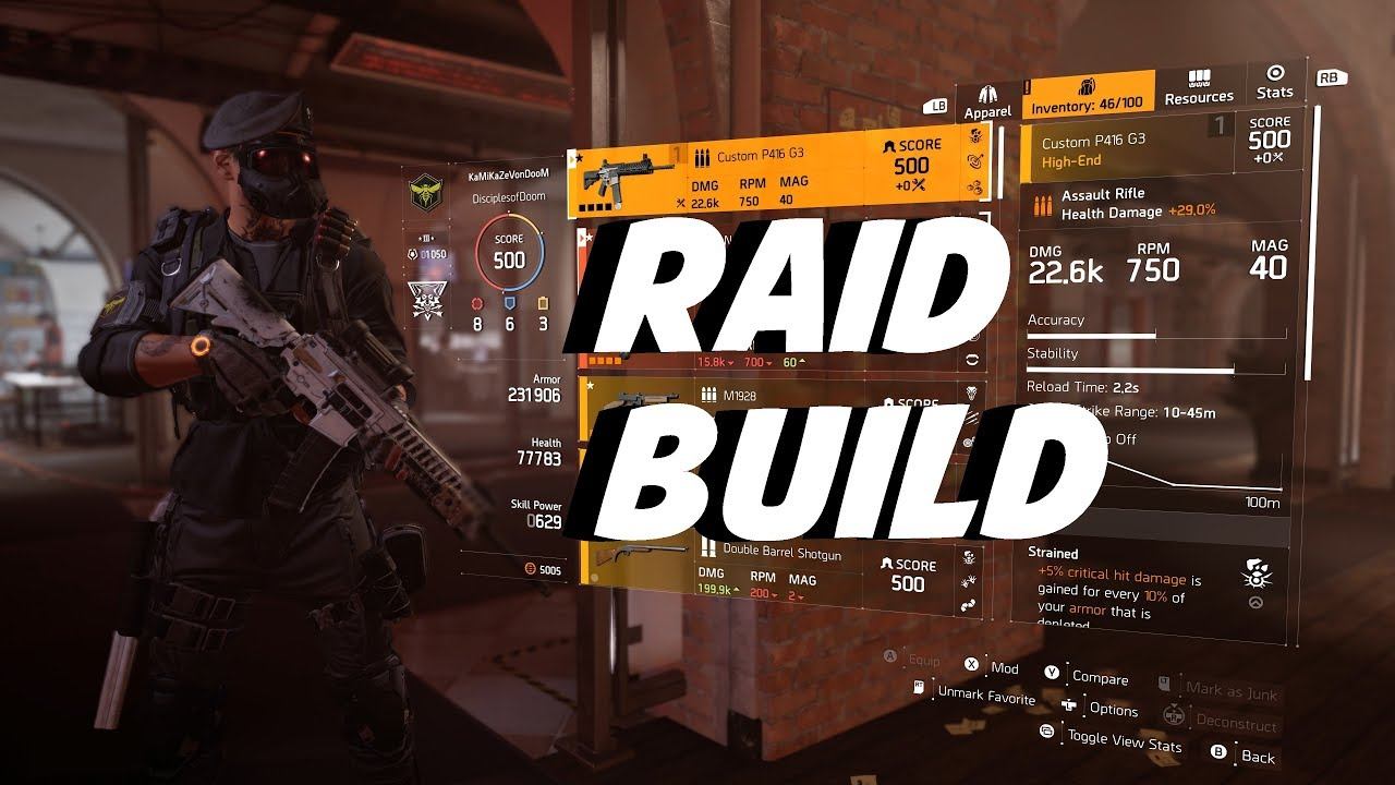 The Division 2 | Raid Build | AR PVE Build смотреть онлайн
