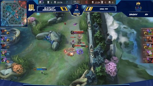 RENEJAY RINDO CONNECTION | BLACKLIST VS ONIC PH GAME 2 | SIBOL 2023 смотреть онлайн