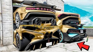 УГНАЛ КУЧУ ЗОЛОТЫХ ЧИТ ТАЧЕК БУГАТТИ ОГРОМНЫЙ МОНСТР ТРАК У МАЖОРА ЗА 180 СЕК! БИТВА ВОРОВ В ГТА 5