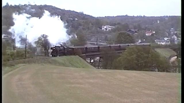 Steamloco ! DB BR 52 - NSB class 63 in Norway 1999 ! смотреть онлайн