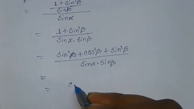 if alfa+beta=pi/2 then prove that sec alfa+sin beta/sin alfa =tan alfa +2tan beta смотреть онлайн