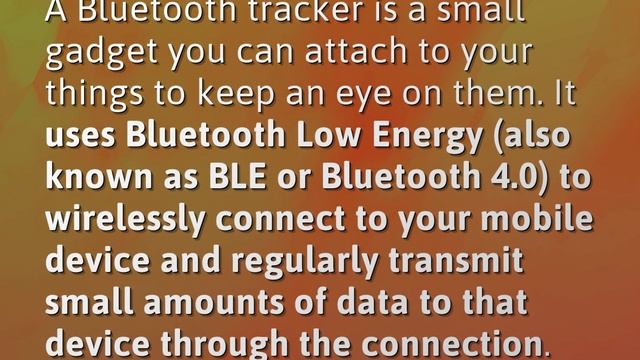 How does a Bluetooth tracking device work? смотреть онлайн