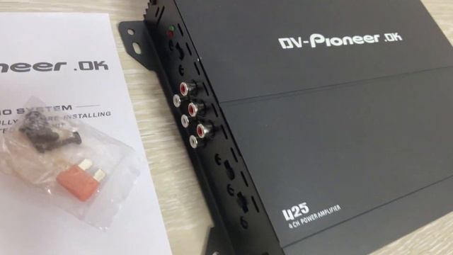 Усилитель звука в автомобиль Pioneer 1800W смотреть онлайн