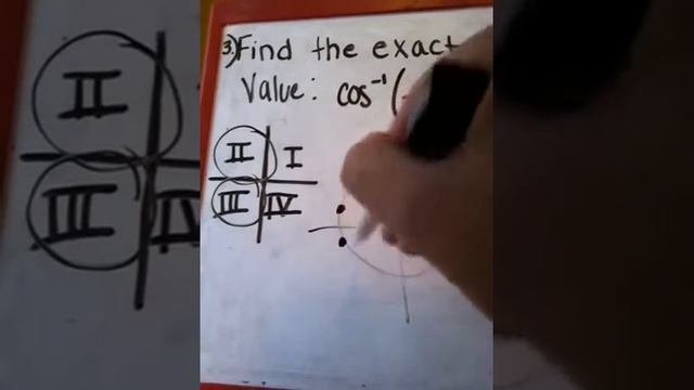 How to find the exact value of an inverse cosine function смотреть онлайн