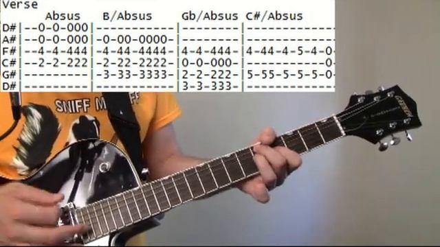 Local H Bound For The Floor Guitar Chords Lesson & Tab Tutorial смотреть онлайн