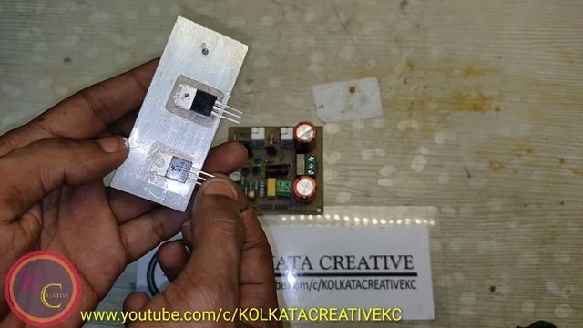 50 WATT MONO (TIP41C+TIP42C) AMPLIFIER BOARD