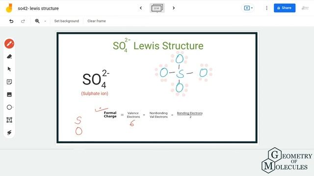 SO42- Lewis Structure ( Sulphate ion ) смотреть онлайн