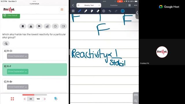 Free Weekly Test 8 - 3rd March 2024 - Live Discussion - PreMed.PK смотреть онлайн