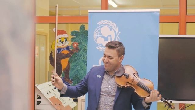Визит Посла доброй воли ЮНИСЕФ и скрипача №1 в мире Максима Венгерова. смотреть онлайн