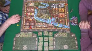 477 Раджи Ганга I Играем в настольную игру. Rajas of the Ganges board game.