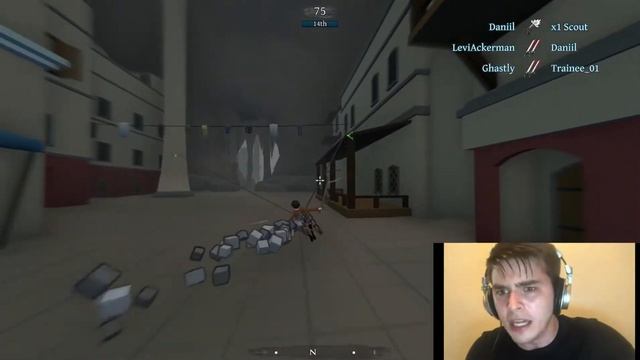 Roark's ATTACK ON TITAN Fan Game In A Nutshell смотреть онлайн