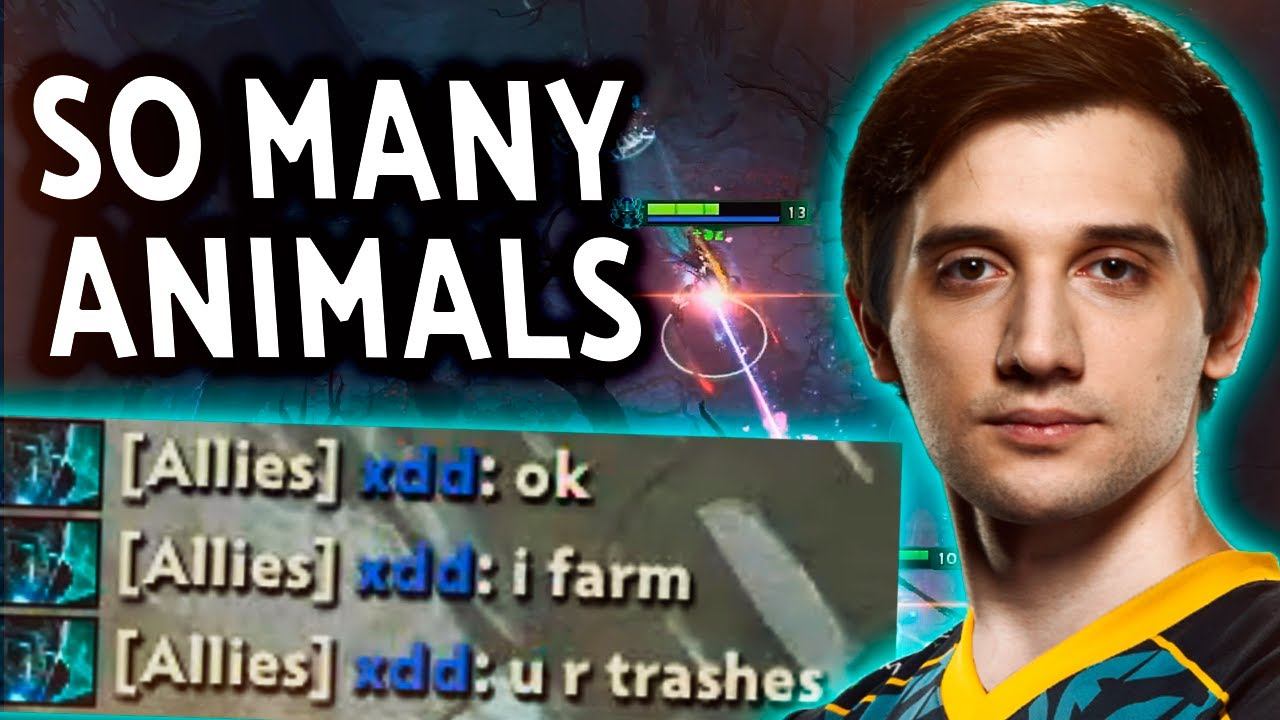 Arteezy: The Most Animals of USE Servers Are in my GAME! смотреть онлайн