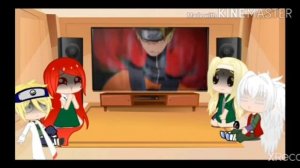 Родители Наруто и Джирая чан и Цунаде реагируют на бой НарутоVSПейна