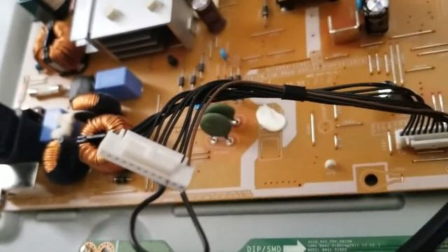 Samsung PN51E550D1FXZA Plasma TV no power up 2 red LED blinks fix смотреть онлайн