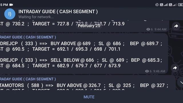 Profit Report of 25.02.2021 | Equity Cash Segment | Total Profit:- Rs. 8699/- смотреть онлайн