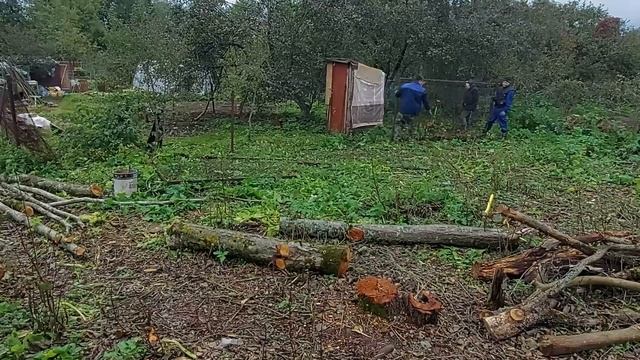 #36/ Продуктивные два дня/ Ещё один забор готов/ деревенские будни смотреть онлайн