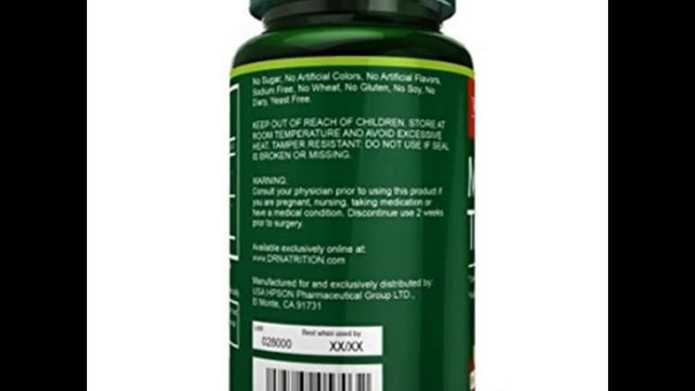 3 Bottles of Milk Thistle Extract (Silybum Marianum) from Na'trition смотреть онлайн