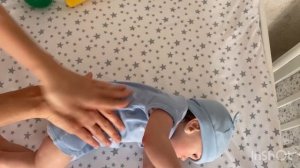 Гимнастика для малышей 4-5 месяцев. #детскиймассаж #дети #массаж #материнство #ксениямамаева