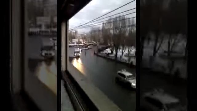 Эстафета олимпийского огня в Самаре Московское шоссе - Мичурина смотреть онлайн