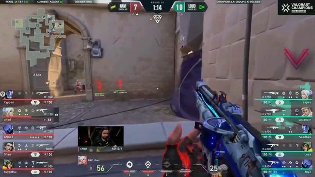 Natus Vincere vs LOUD - MELHORES MOMENTOS I VALORANT Champions 2023 смотреть онлайн