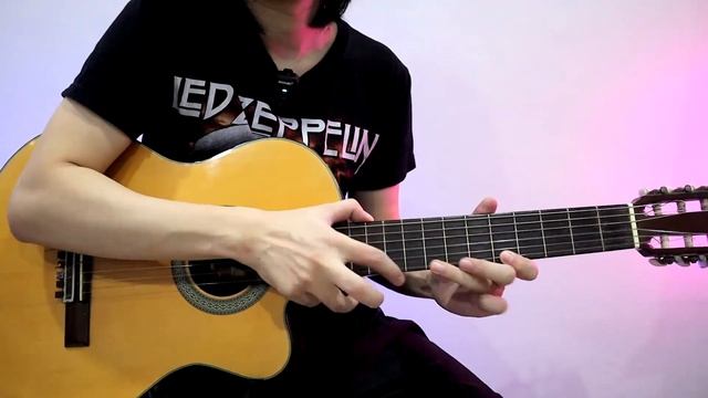 คลาสสิคไฟฟ้า ปั่นกีต้าร์ Hero เทคนิค tapping (ARIA AK-30CE) смотреть онлайн
