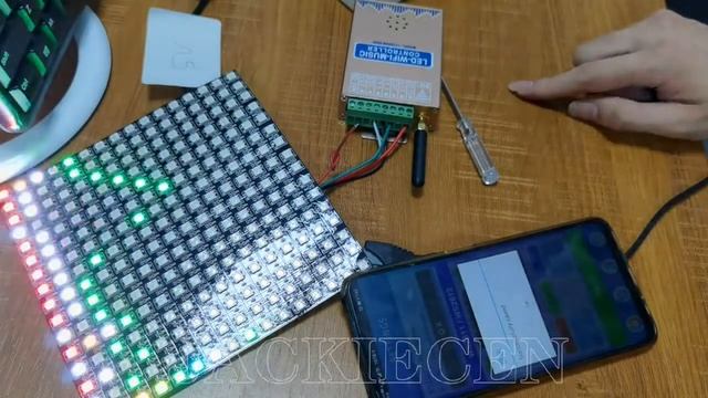 DC7.5-24V, Newest LED WiFi SPI Music Controller, for DMX512, WS2812B,SK6812 RGB/RGBW, WS2813,WS2815 смотреть онлайн