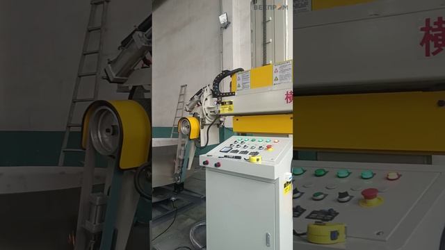 Установка для шлифовки и полировки обечаек и днищ смотреть онлайн