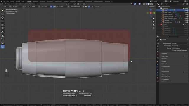 Blender Hard Surface Modeling TUTORIAL смотреть онлайн