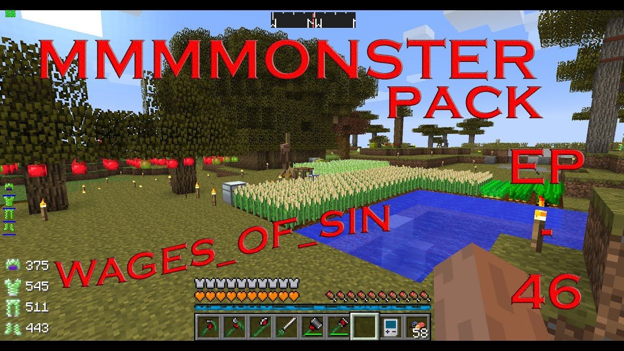 Compact Mashines + ферма дерева [MMMMonster Pack-46][Minecraft 1.7.10] смотреть онлайн