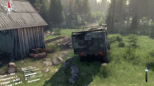 "Газ-66 v1.4" для Spin Tires 2014 смотреть онлайн