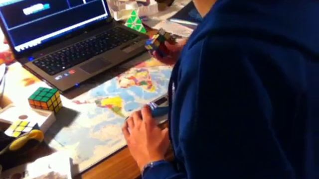 Rubik's OH-34.19 average of 5 смотреть онлайн