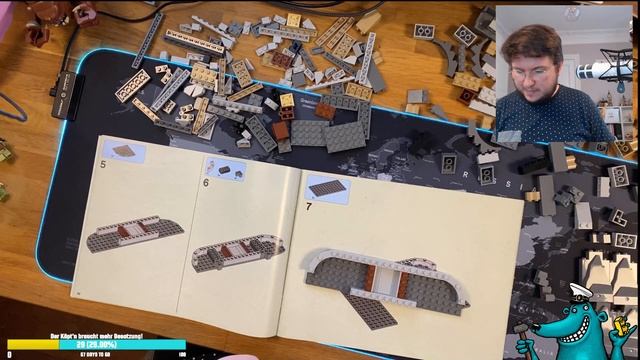 Lego Star Wars Rancor Pit (#75005), vom Käpt'n live zusammen gebaut! смотреть онлайн