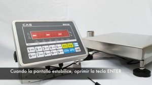 Calibración CAS CI-200