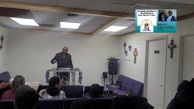 Rock Apostolic Church Ministries// Pastor Phillip Calvin Sr. // Sermon Topic: Give it to Jesus смотреть онлайн