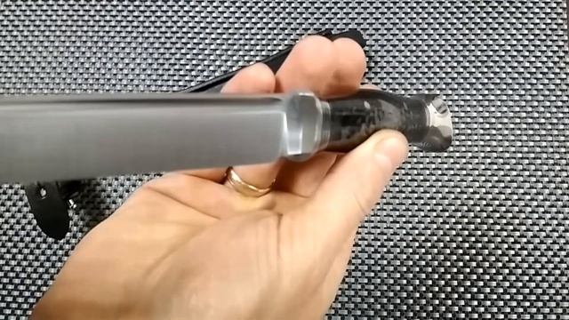 Нож по мотивам ножа Pontus Holmberg (M390, титан, карбон) смотреть онлайн