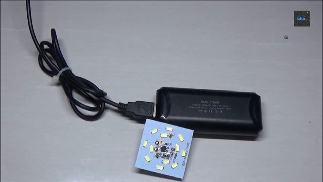 Powerbank 5 volt to Led 7 watt 220 volt смотреть онлайн
