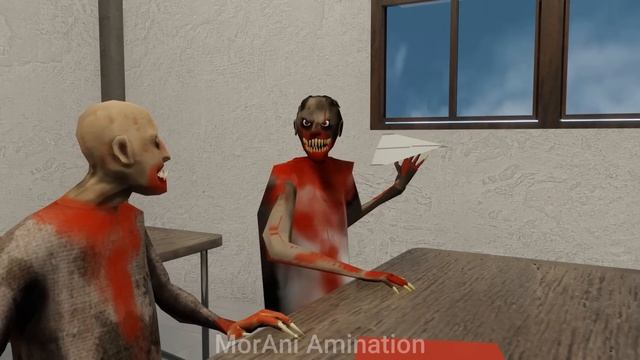 Granny and Grandpa vs Evil Zombie Granny Monster Funny animation смотреть онлайн