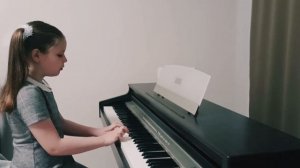 Дриго Мария, 8 лет. И.Ванхаль Сонатина  Фа мажор