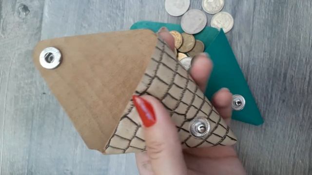 Монетницы из кожи. смотреть онлайн