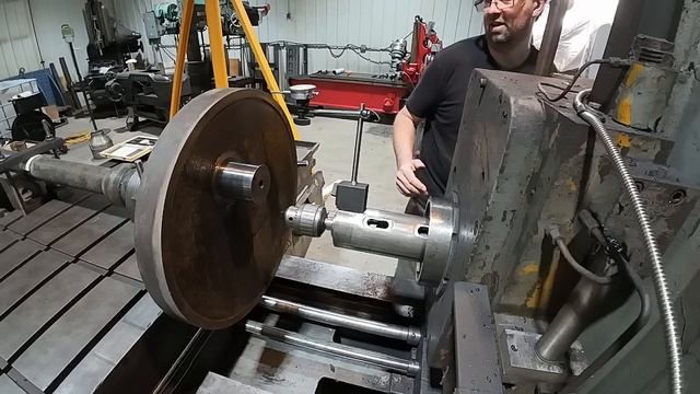 Minneapolis Steam Engine Crankshaft Troubleshooting - Horizontal Boring Mill Setup and Indicating смотреть онлайн