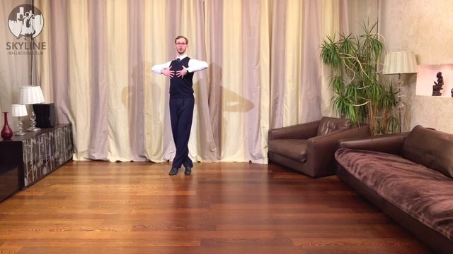 Backward lockstep | Ballroom Technique смотреть онлайн