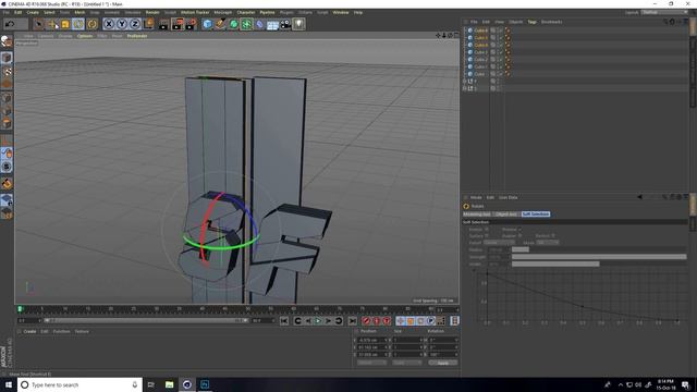 Cinema 4D Glossy & Shiny Material | Cinema 4D Spline Text смотреть онлайн