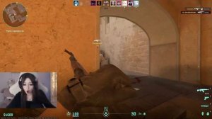 ДАША ВПЕРВЫЕ ИГРАЕТ В CS:GO 2 / dasha228play CS 2