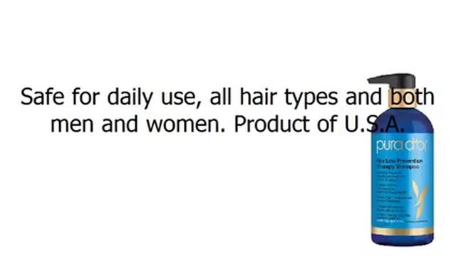PURA D'OR Hair Loss Prevention Premium Organic Argan Oil Shampoo смотреть онлайн