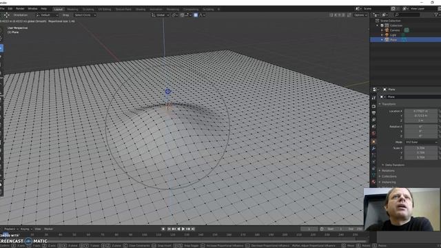 Blender Proportional Editing Tutorial смотреть онлайн